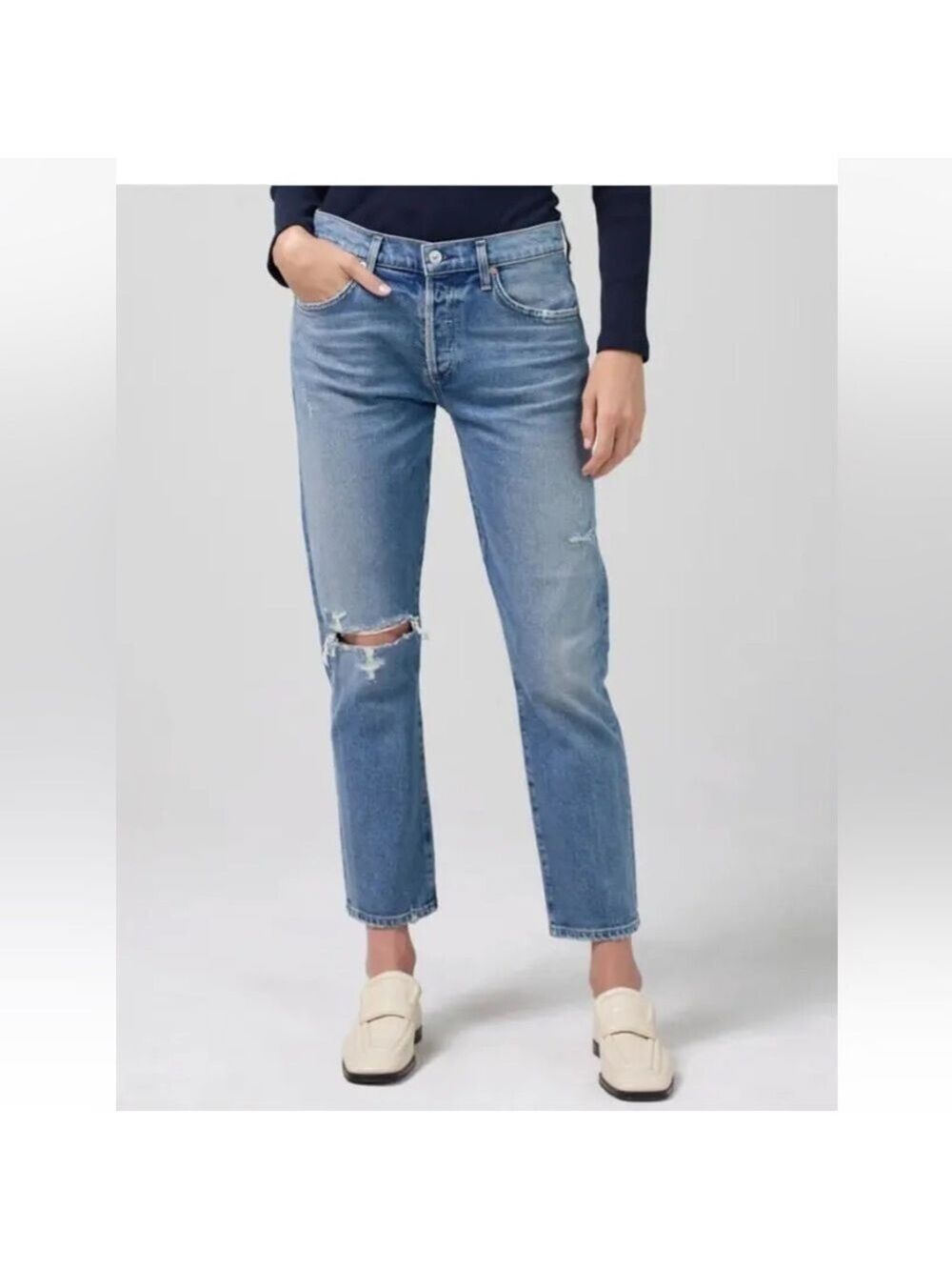 Citizens of Humanity Premium Vintage Emerson Jeans in Meadow Sz 26 Button Fly